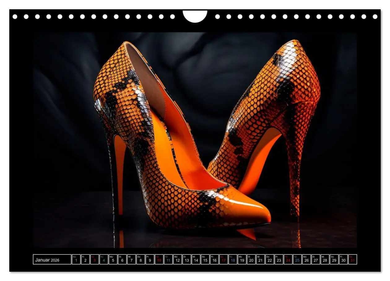 Bild: 9783457533451 | high heel verführerisch schön (Wandkalender 2026 DIN A4 quer),...