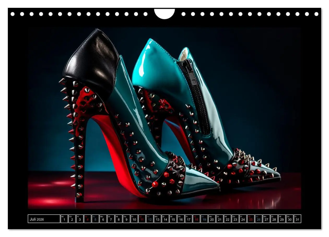 Bild: 9783457533451 | high heel verführerisch schön (Wandkalender 2026 DIN A4 quer),...