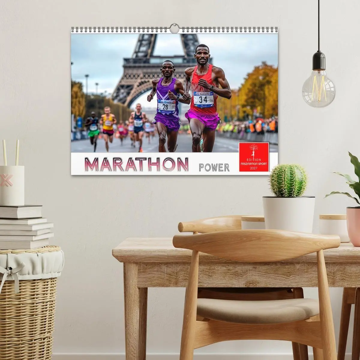 Bild: 9783569023451 | Marathon Power (Wandkalender 2027 DIN A3 quer), CALVENDO...
