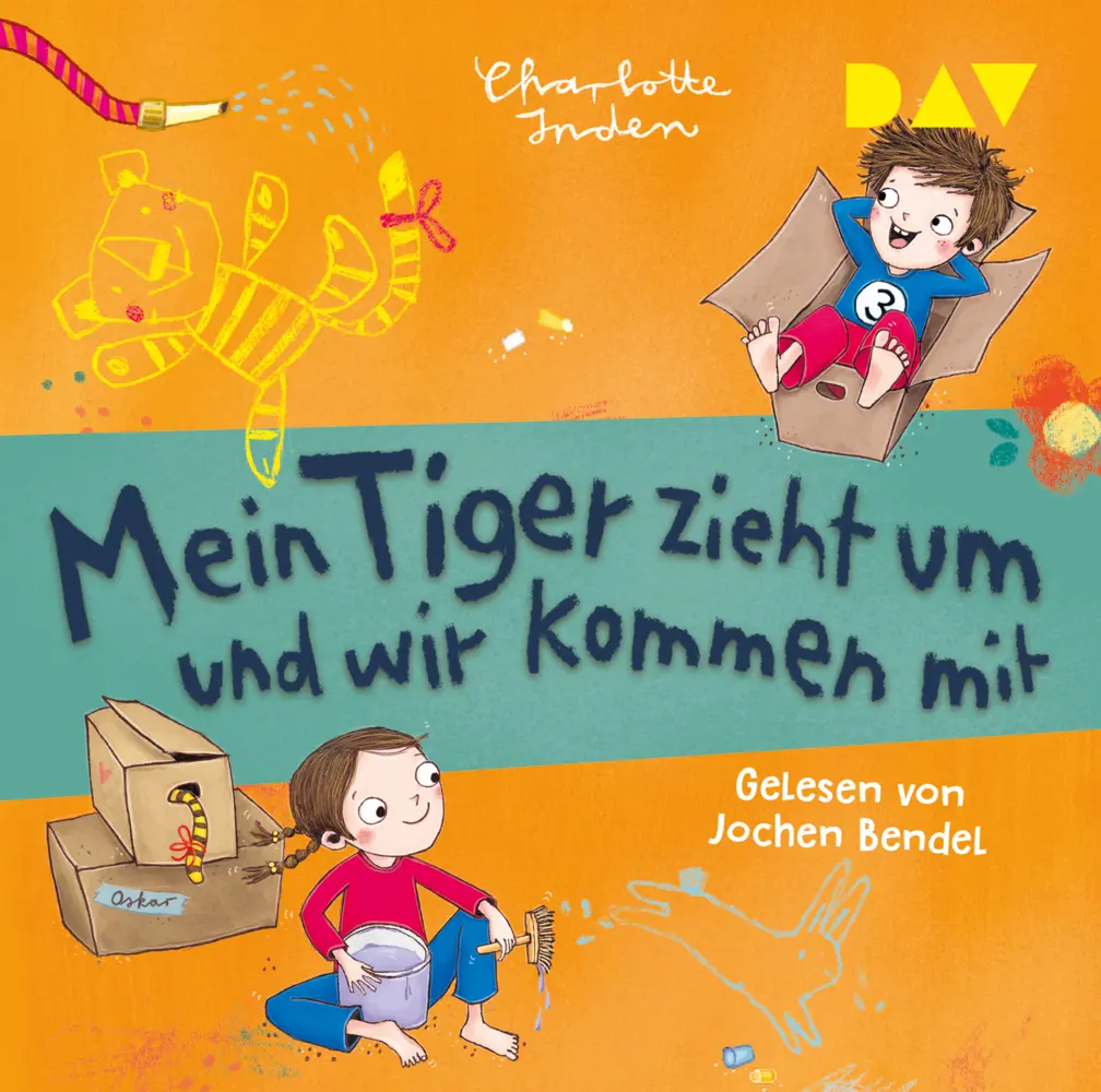 Mein Tiger zieht um und wir kommen mit,1 Audio-CD
