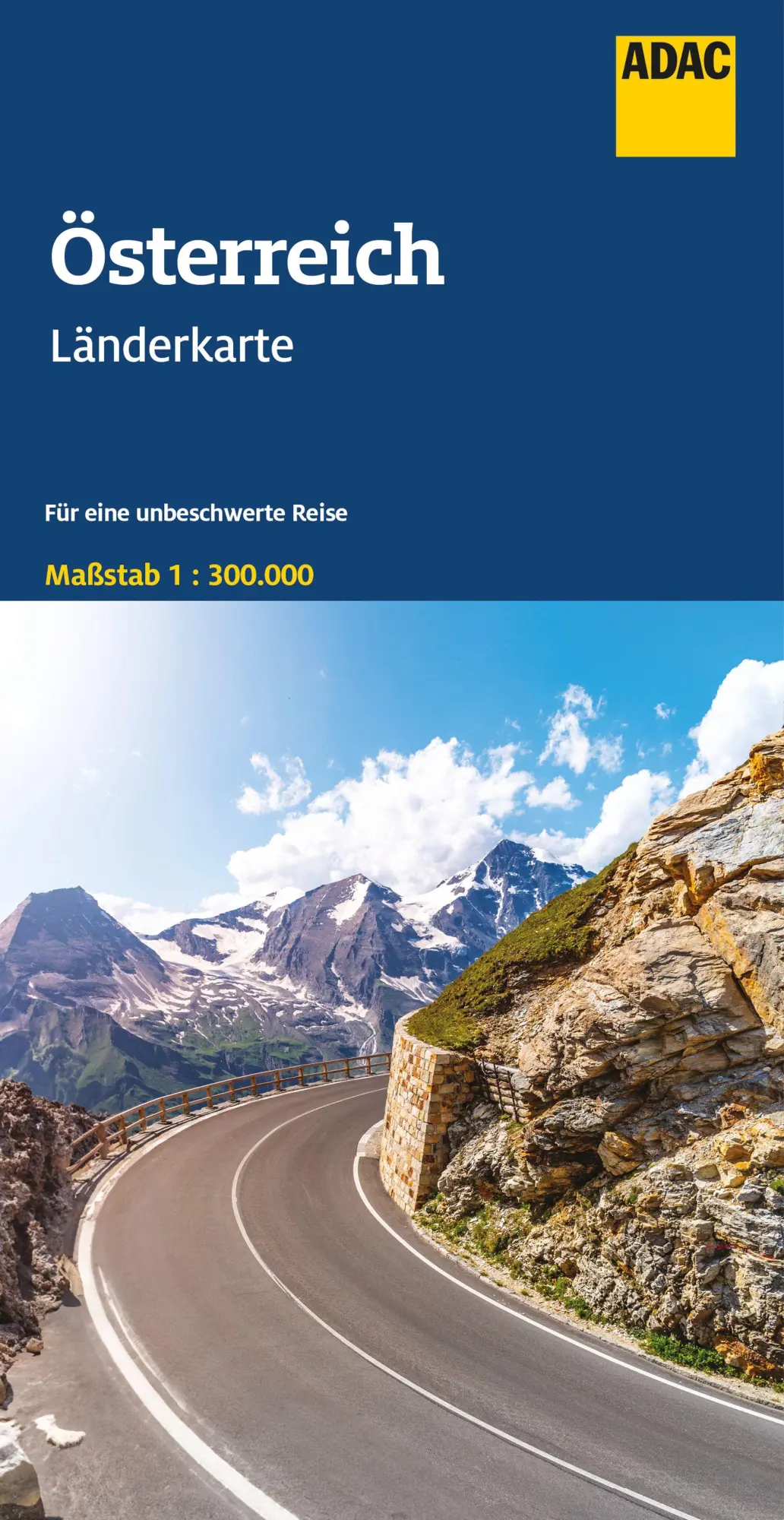 Cover: 9783826423451 | ADAC Länderkarte Österreich 1:300.000 | Straßenkarte und Autokarte