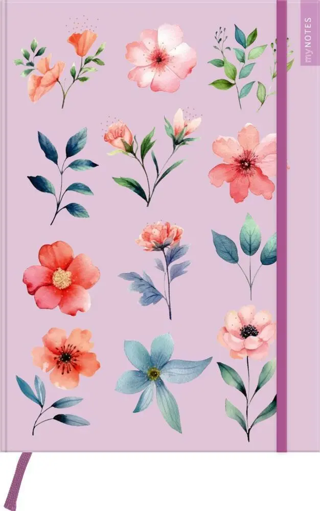 Bild: 4014489133551 | myNOTES Papeterie: Notizbuch A4 Blumenträume | Taschenbuch | 208 S.