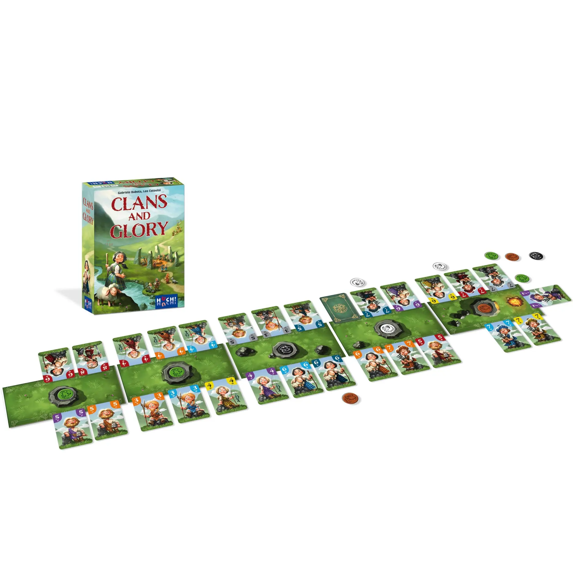 Bild: 4260071883551 | Clans and Glory | Gabriele Bubola (u. a.) | Spiel | 883551 | Deutsch