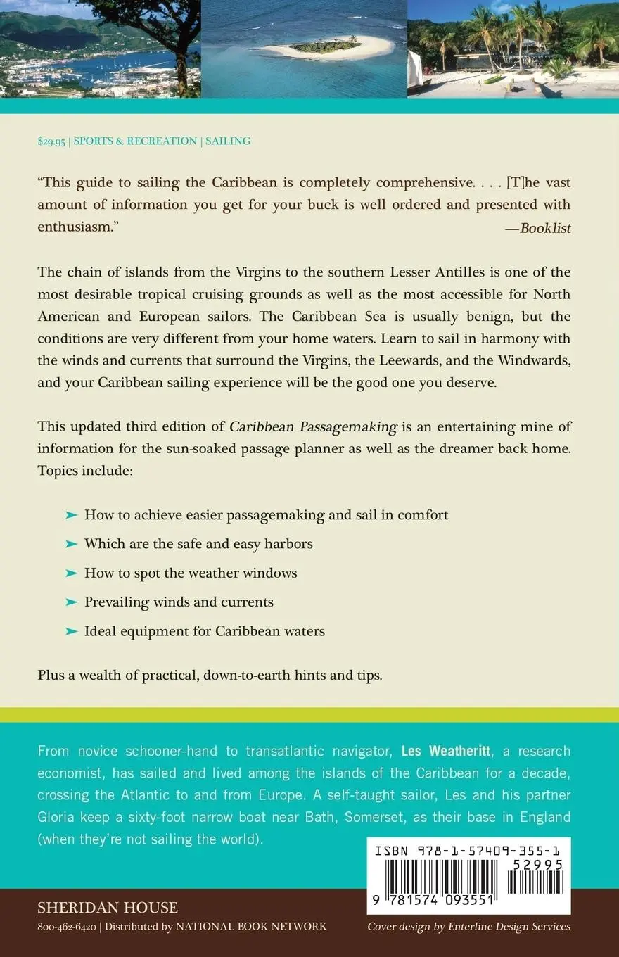 Rückseite: 9781574093551 | Caribbean Passagemaking | A Cruiser's Guide | Les Weatheritt | Buch