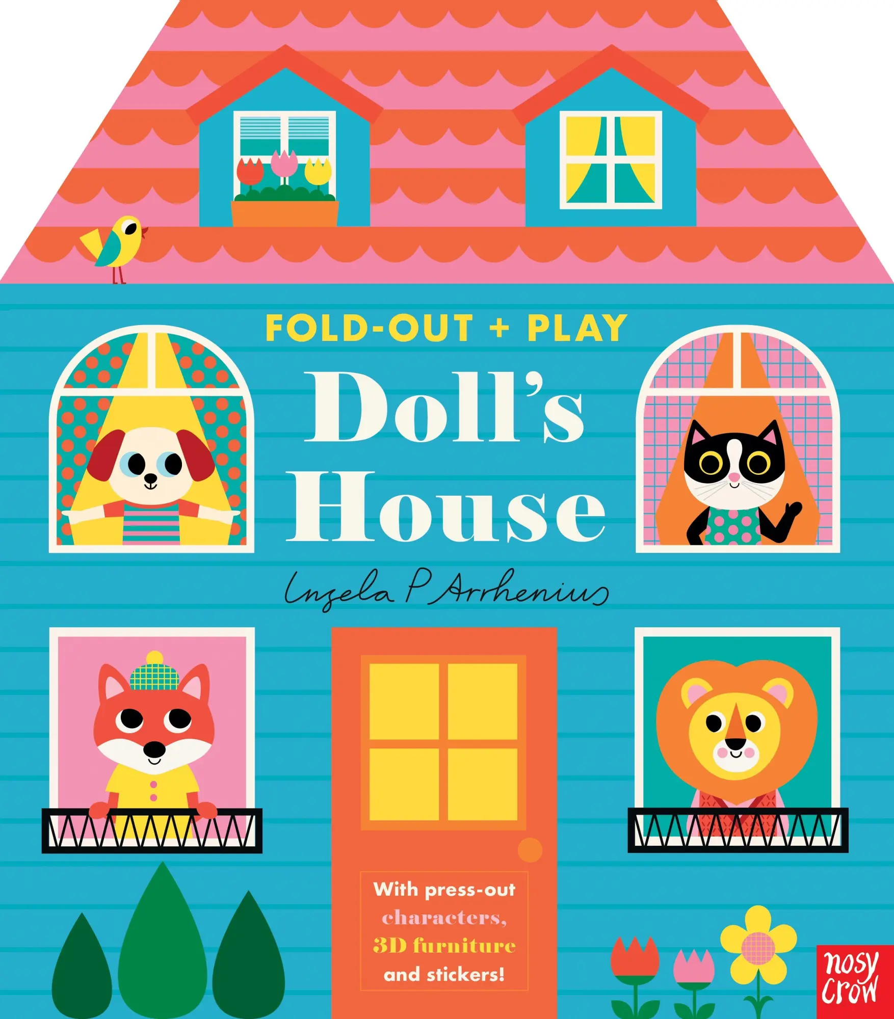 Cover: 9781805133551 | Fold-Out + Play: Doll's House | Ingela P. Arrhenius | Buch | Englisch