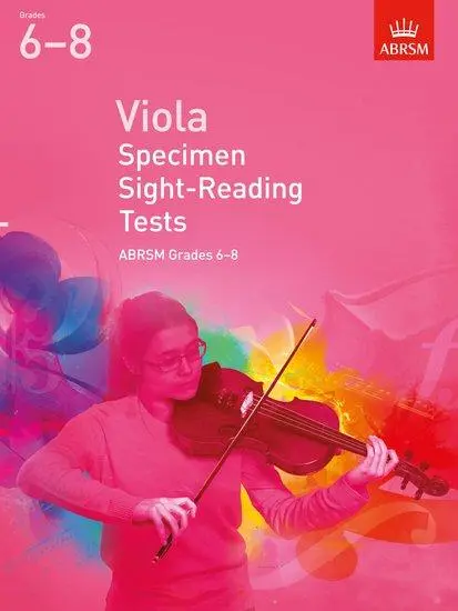 Cover: 9781848493551 | Viola Specimen Sight-Reading Tests, ABRSM Grades 6-8 | from 2012