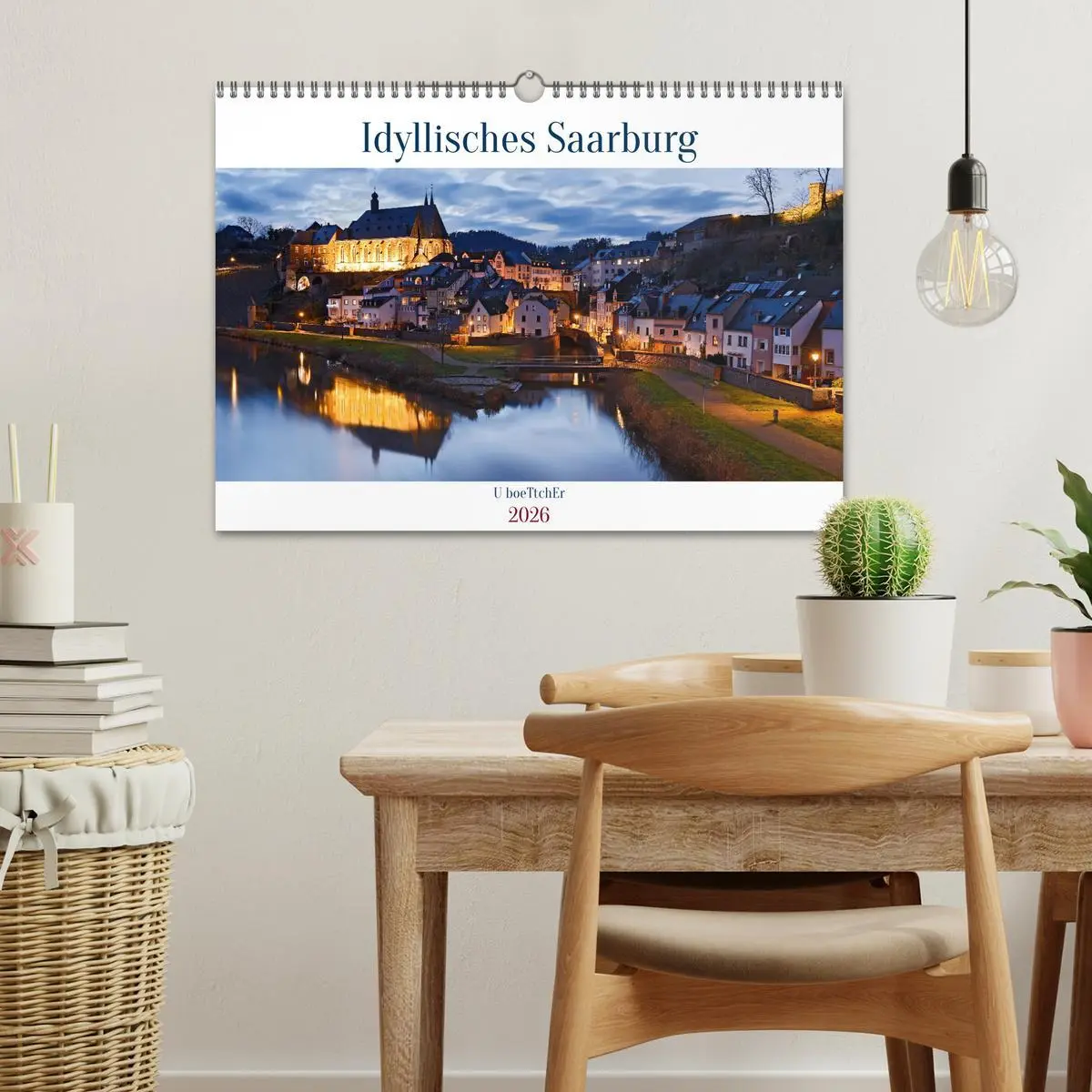Bild: 9783457453551 | Idyllisches Saarburg (Wandkalender 2026 DIN A3 quer), CALVENDO...