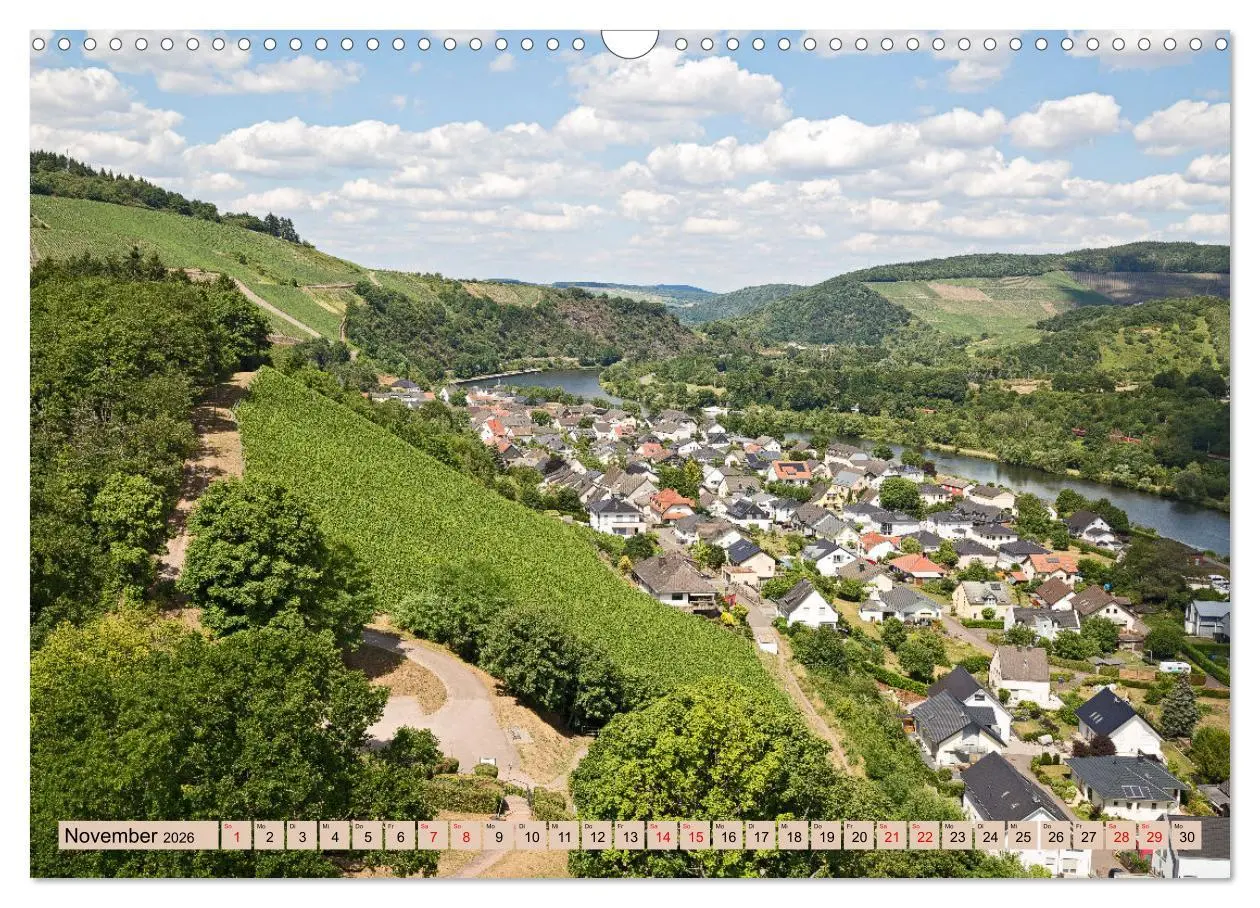 Bild: 9783457453551 | Idyllisches Saarburg (Wandkalender 2026 DIN A3 quer), CALVENDO...