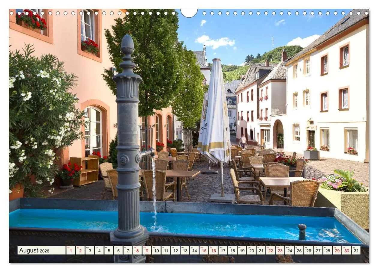 Bild: 9783457453551 | Idyllisches Saarburg (Wandkalender 2026 DIN A3 quer), CALVENDO...