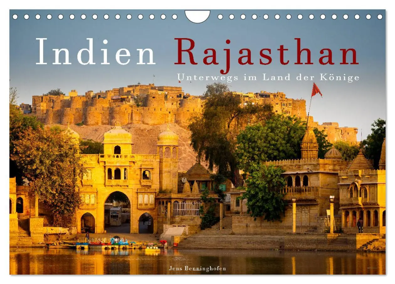 Cover: 9783457833551 | Indien Rajasthan: Unterwegs im Land der Könige (Wandkalender 2026...