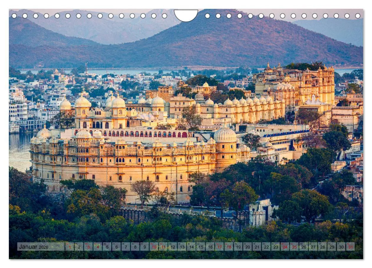 Bild: 9783457833551 | Indien Rajasthan: Unterwegs im Land der Könige (Wandkalender 2026...