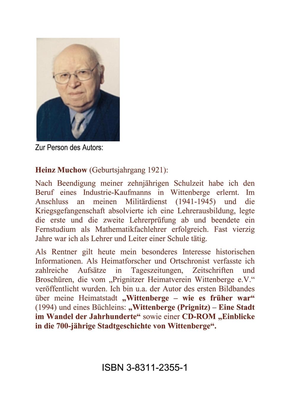 Rückseite: 9783831123551 | Wie sich das Ackerbürgerstädtchen Wittenberge zu einer...