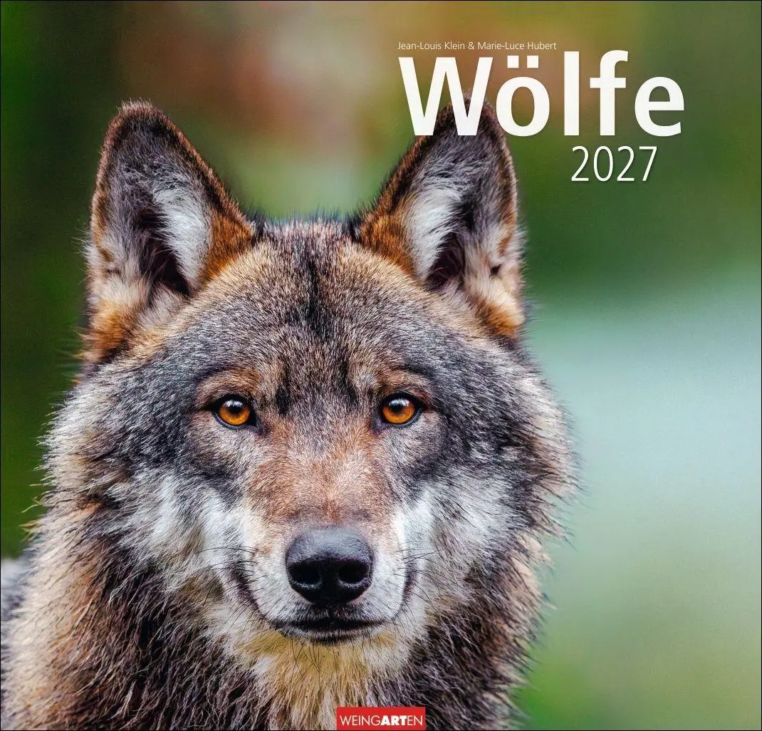 Cover: 9783839903551 | Wölfe Kalender 2027 | Marie-Luce Hubert | Kalender | Spiralbindung