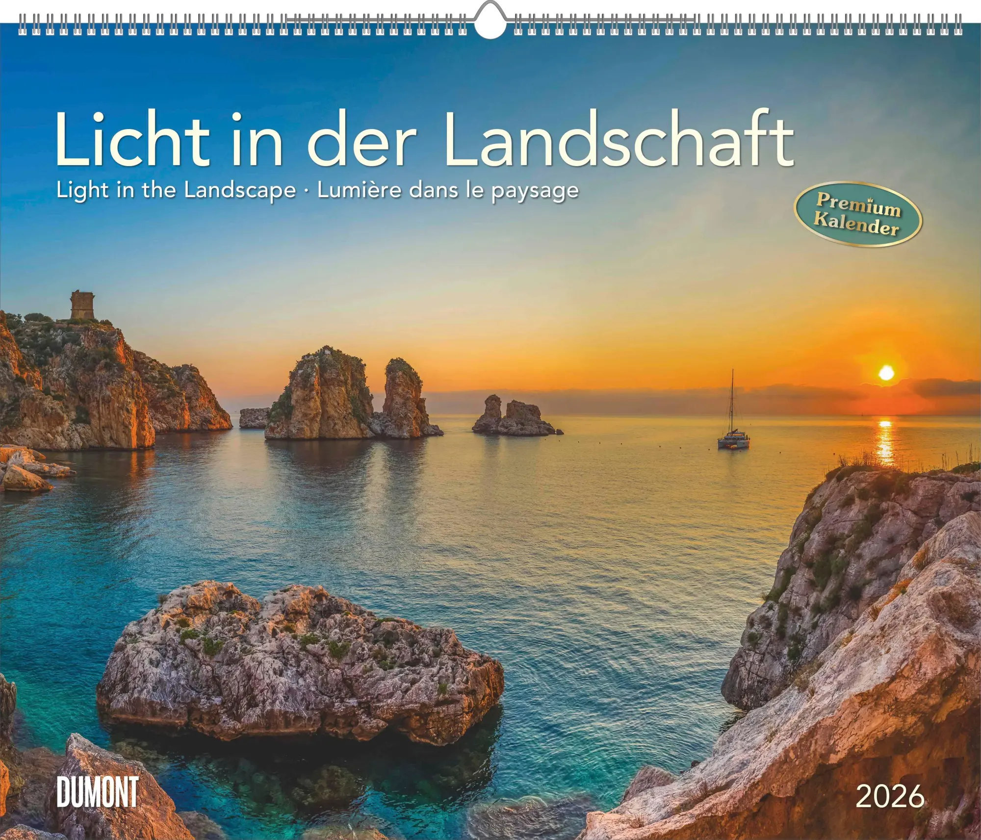 Cover: 4069095003651 | Licht in der Landschaft 2026 - Wandkalender 60,0 x 50,0 cm -...