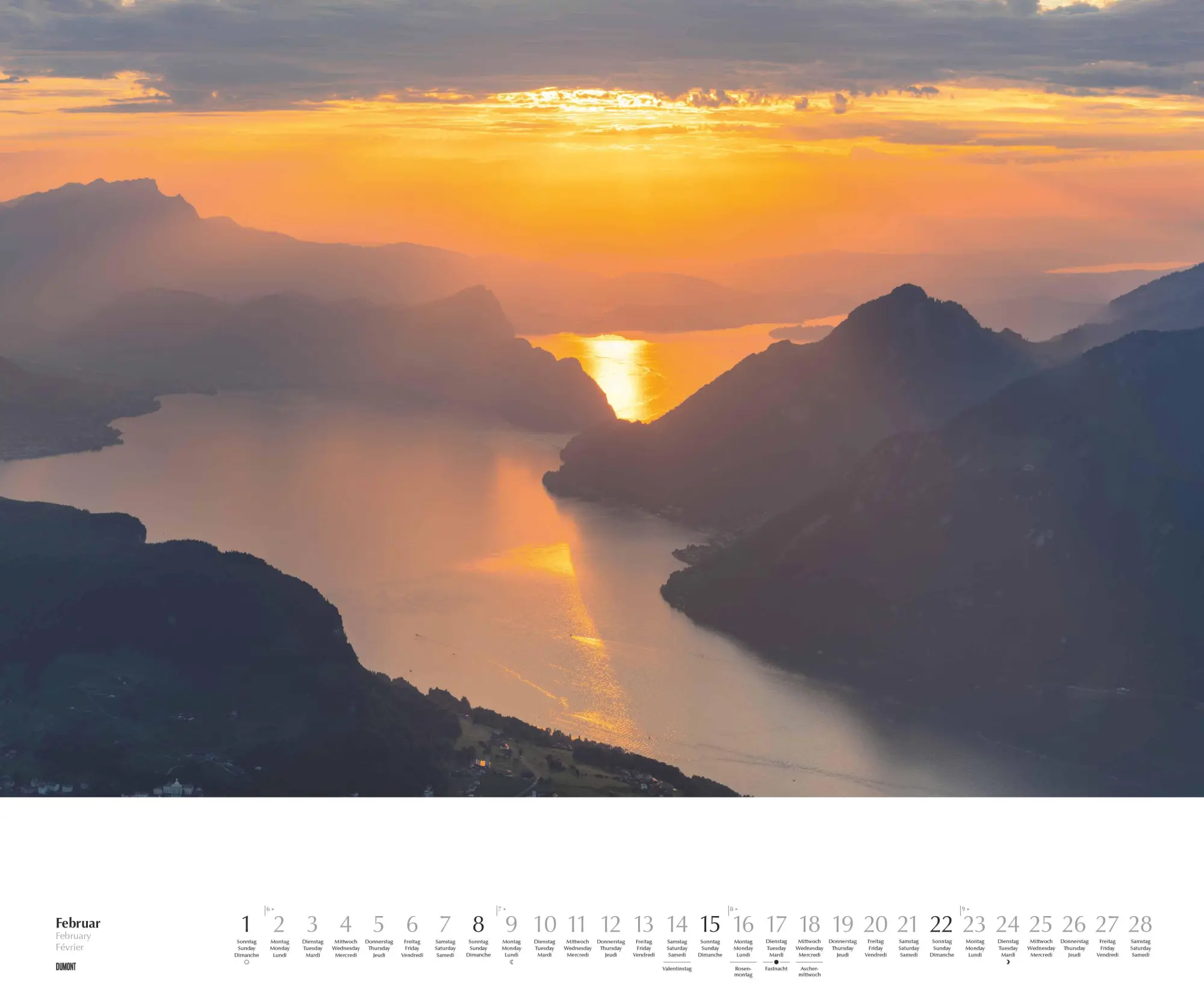 Bild: 4069095003651 | Licht in der Landschaft 2026 - Wandkalender 60,0 x 50,0 cm -...