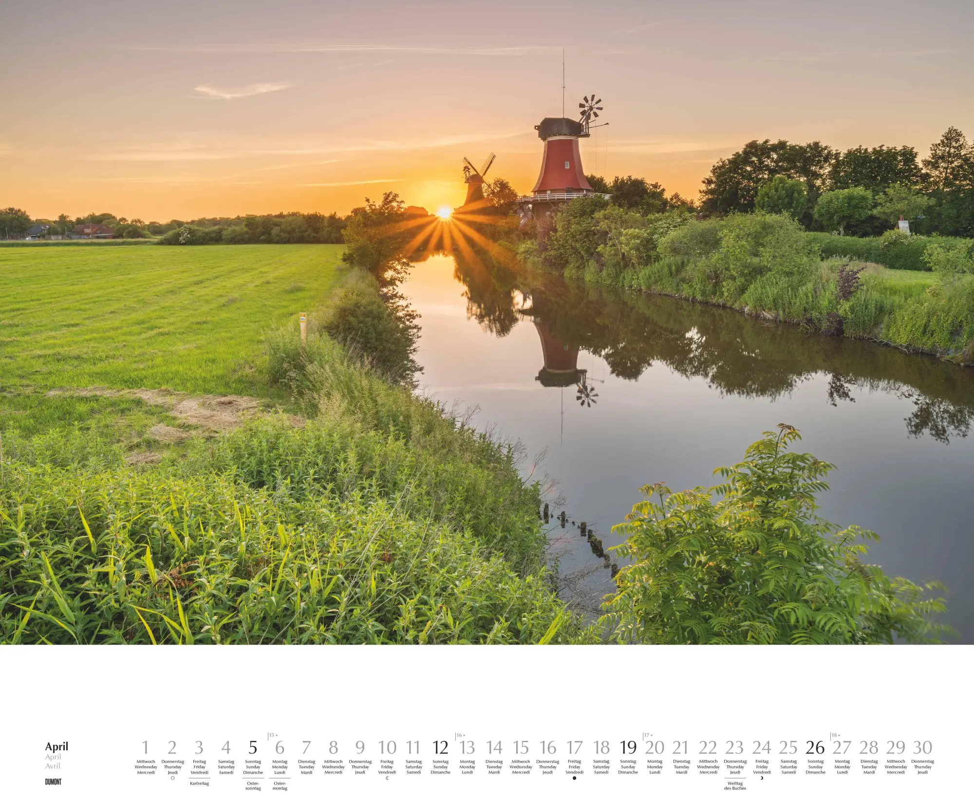 Bild: 4069095003651 | Licht in der Landschaft 2026 - Wandkalender 60,0 x 50,0 cm -...