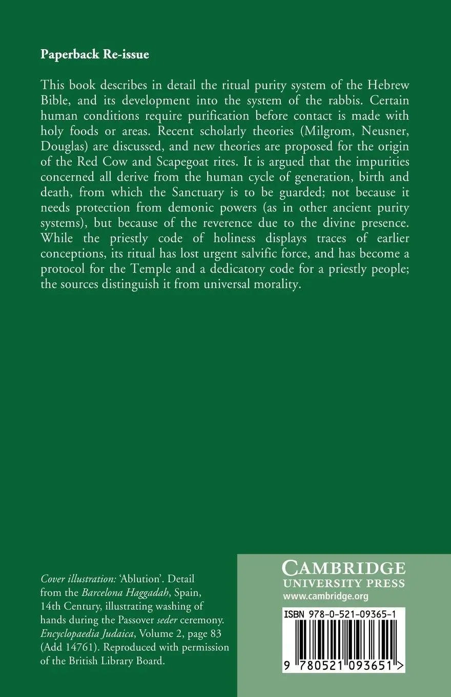 Rückseite: 9780521093651 | Ritual and Morality | Hyam Maccoby | Taschenbuch | Englisch | 2008