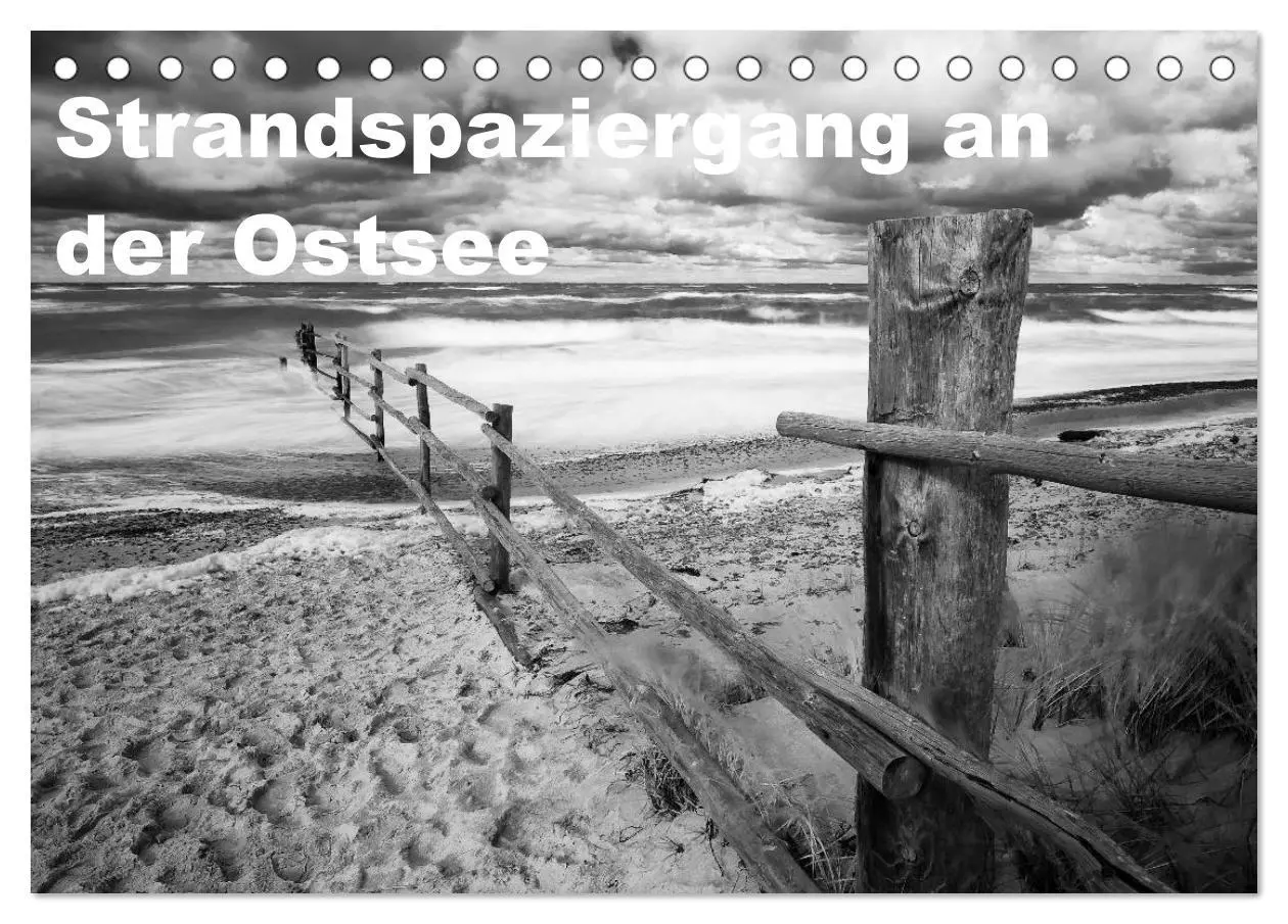 Cover: 9783516083651 | Strandspaziergang an der Ostsee (Tischkalender 2026 DIN A5 quer),...
