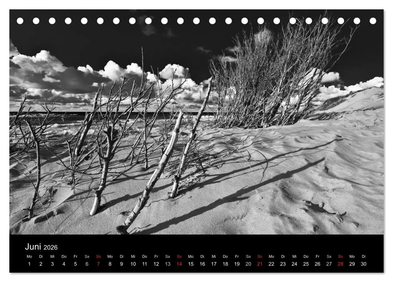 Bild: 9783516083651 | Strandspaziergang an der Ostsee (Tischkalender 2026 DIN A5 quer),...