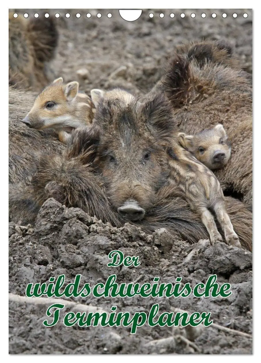 Cover: 9783516463651 | Der wildschweinische Terminplaner (Wandkalender 2026 DIN A4 hoch),...