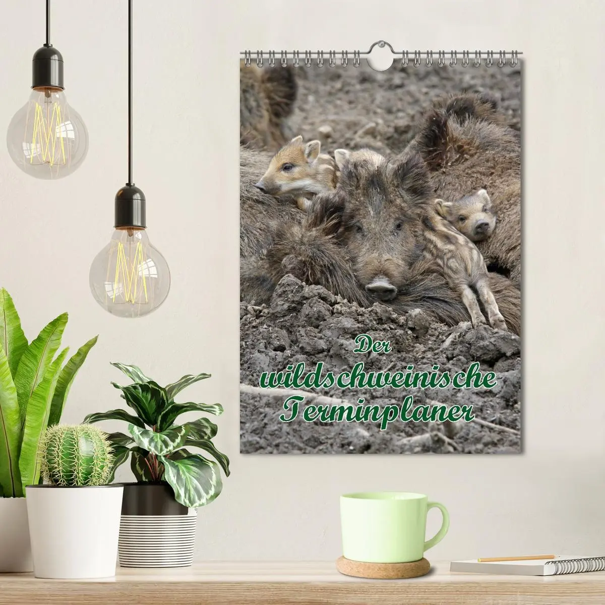 Bild: 9783516463651 | Der wildschweinische Terminplaner (Wandkalender 2026 DIN A4 hoch),...