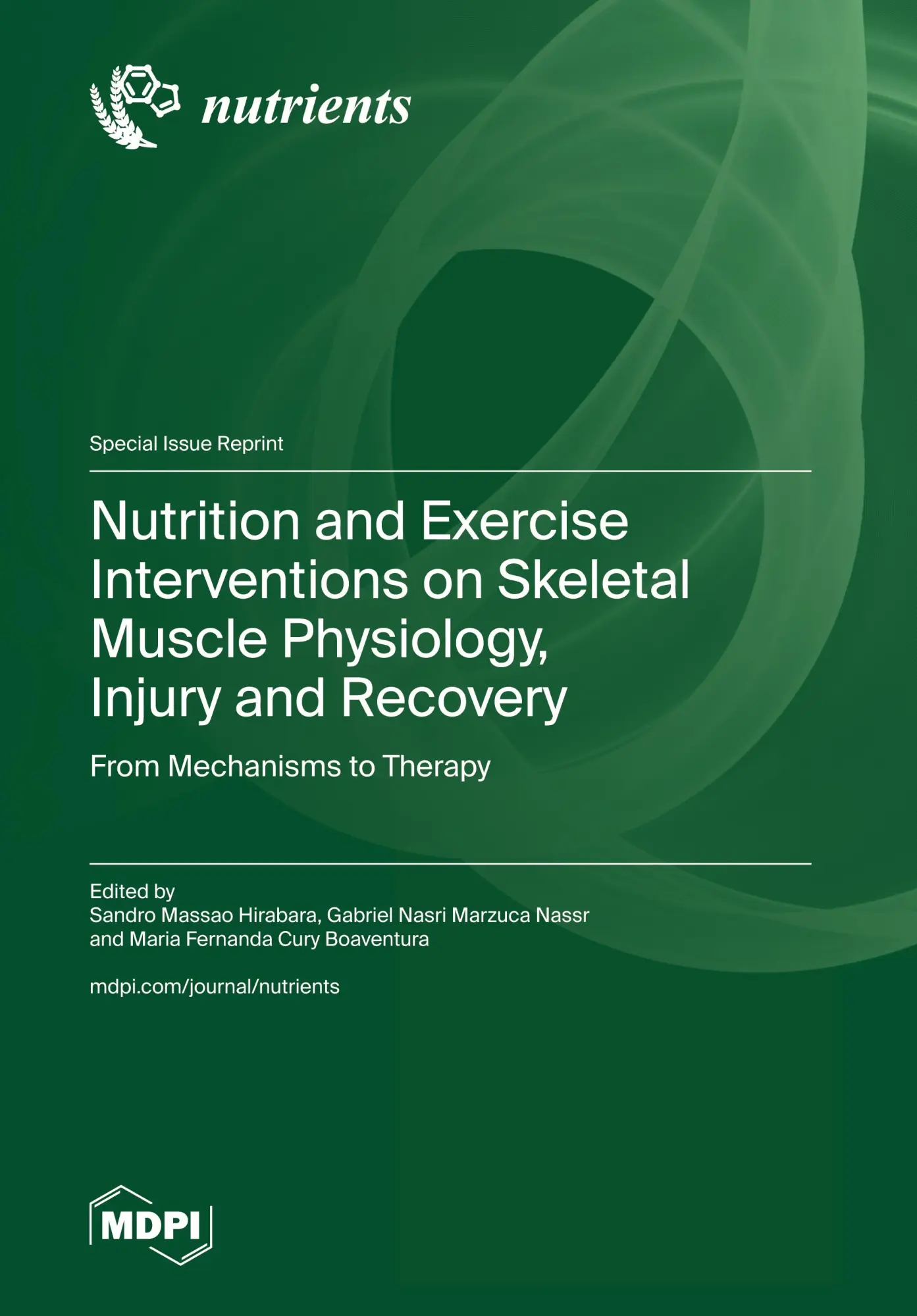 Cover: 9783725803651 | Nutrition and Exercise Interventions on Skeletal Muscle Physiology,...