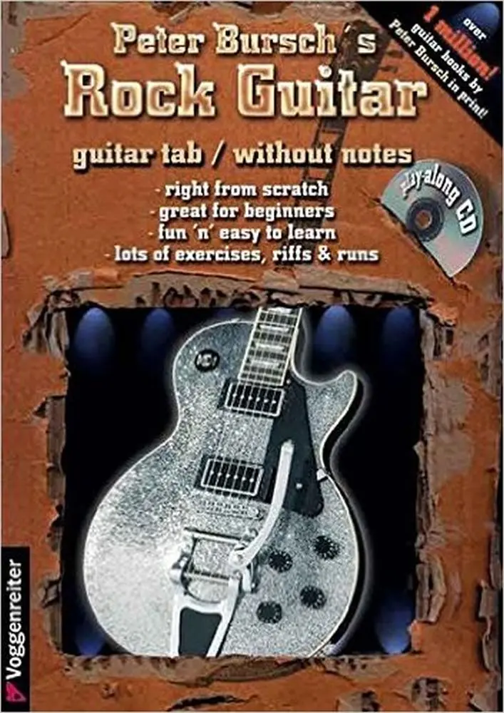 Cover: 9783802403651 | Pb's Rock Guitar | Peter Bursch | Bundle | Voggenreiter | Buch + CD