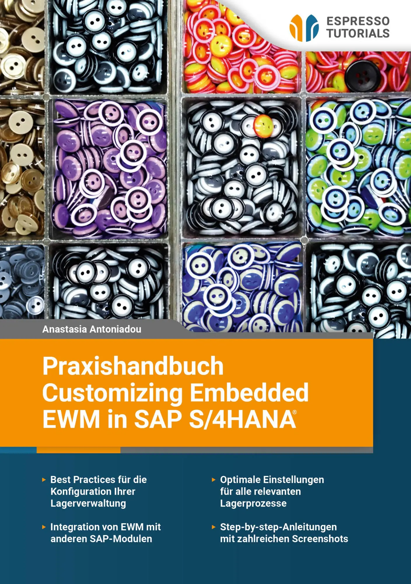 Cover: 9783960123651 | Praxishandbuch Customizing Embedded EWM in SAP S/4HANA | Antoniadou
