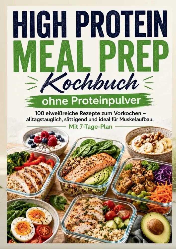 Cover: 9789403903651 | High Protein Meal Prep Kochbuch ohne Proteinpulver : 100...