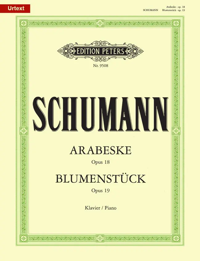 Cover: 9790014103651 | Arabeske Op.18 &amp; Blumenstuck | Robert Schumann | Buch | Edition Peters