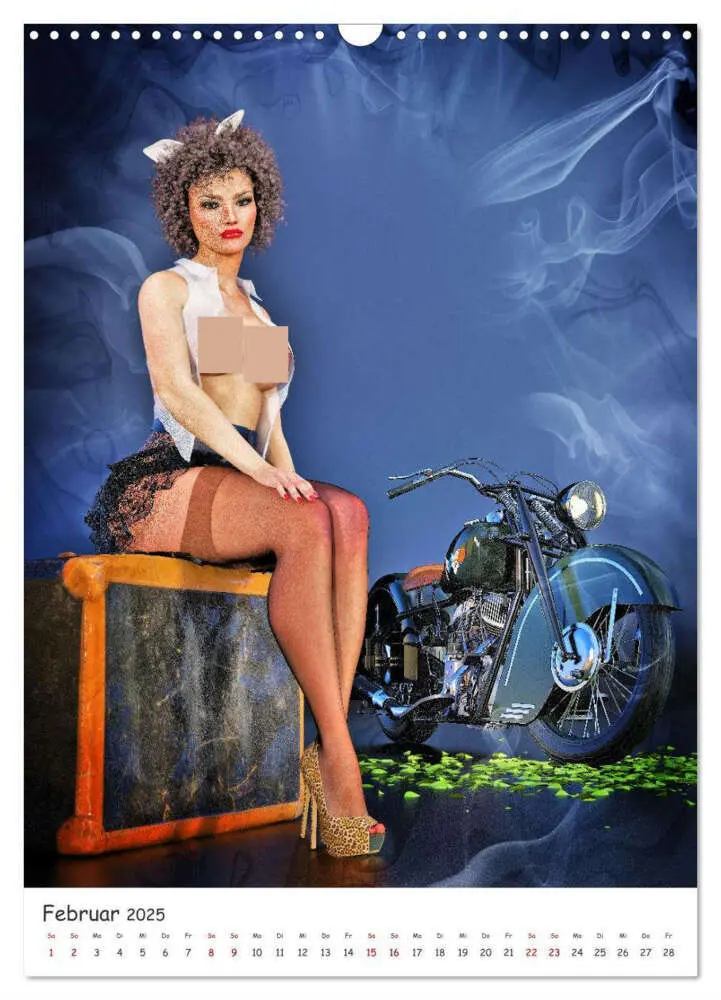 Bild: 9783435893751 | Sexy Frauen und heiße Öfen (Wandkalender 2025 DIN A3 hoch),...