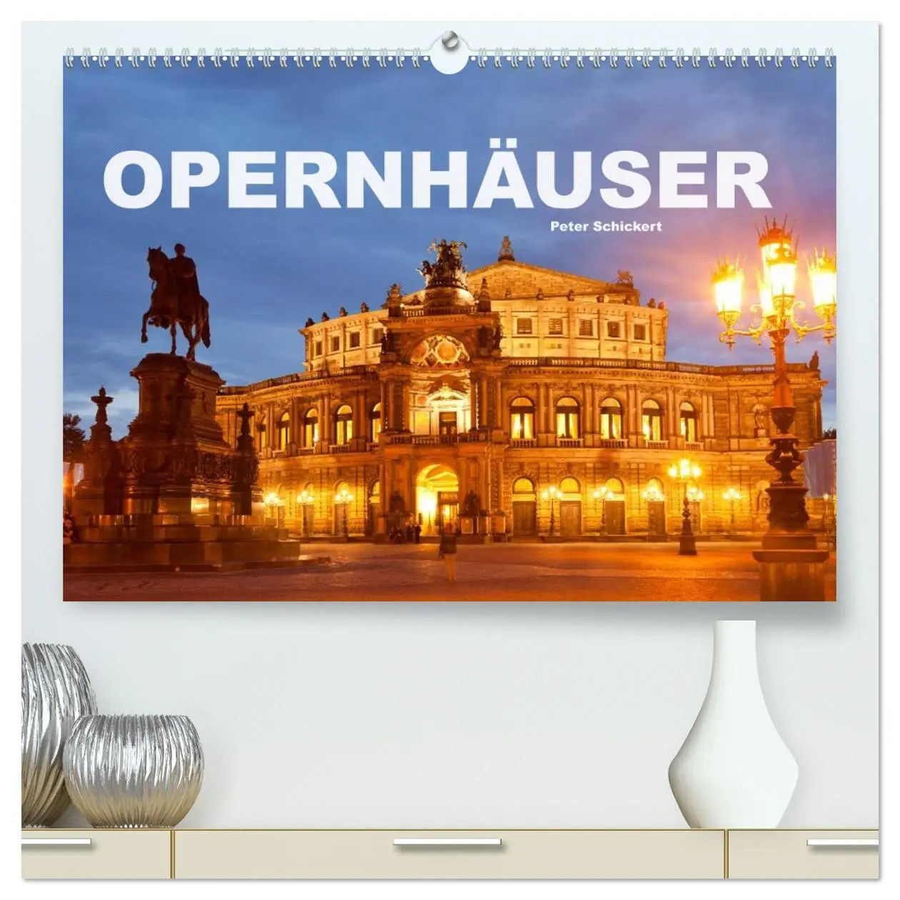 Cover: 9783457673751 | Opernhäuser (hochwertiger Premium Wandkalender 2026 DIN A2 quer),...