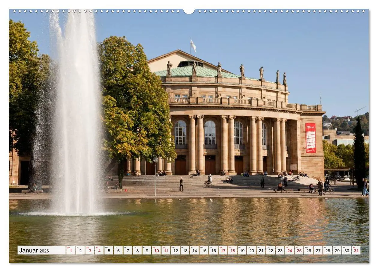 Bild: 9783457673751 | Opernhäuser (hochwertiger Premium Wandkalender 2026 DIN A2 quer),...