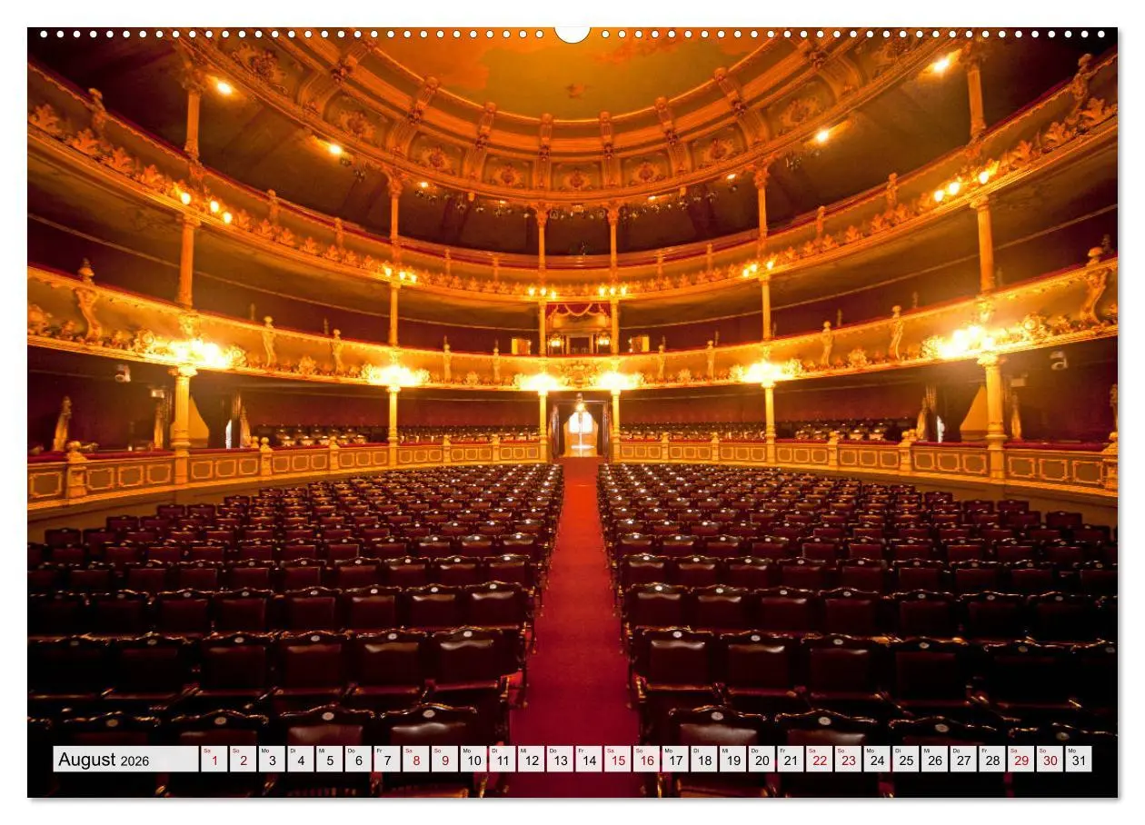Bild: 9783457673751 | Opernhäuser (hochwertiger Premium Wandkalender 2026 DIN A2 quer),...