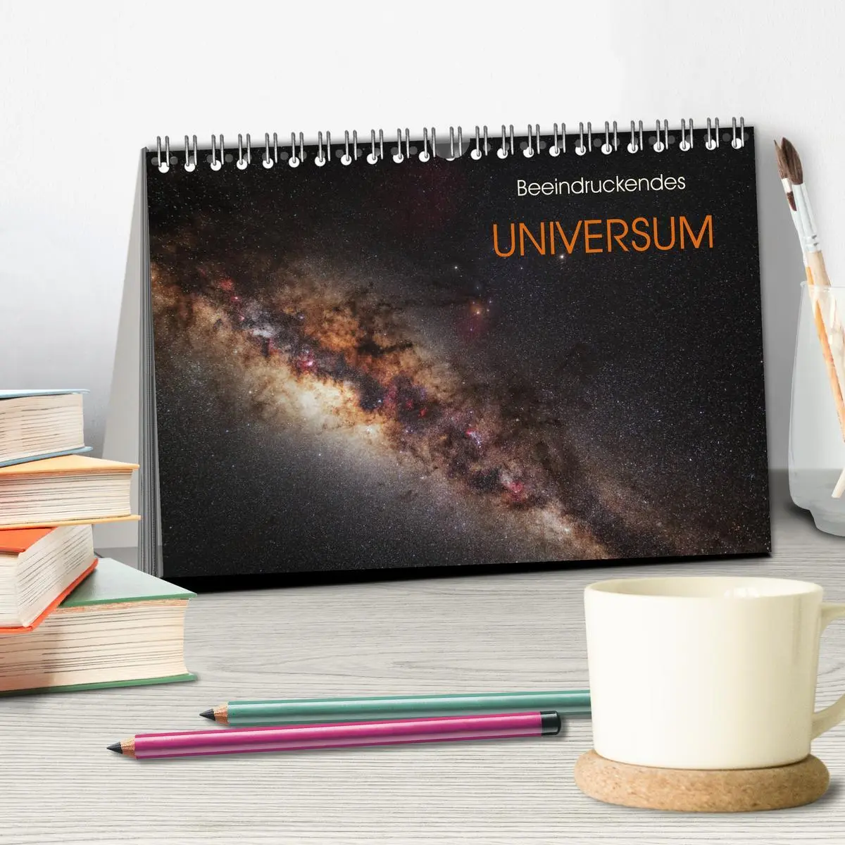 Bild: 9783457743751 | Beeindruckendes Universum (Tischkalender 2026 DIN A5 quer),...