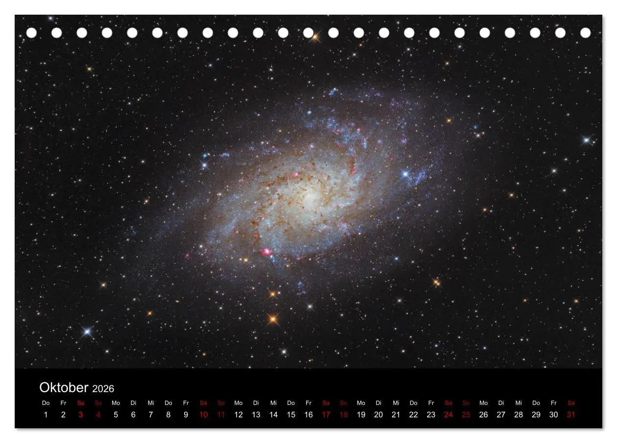 Bild: 9783457743751 | Beeindruckendes Universum (Tischkalender 2026 DIN A5 quer),...