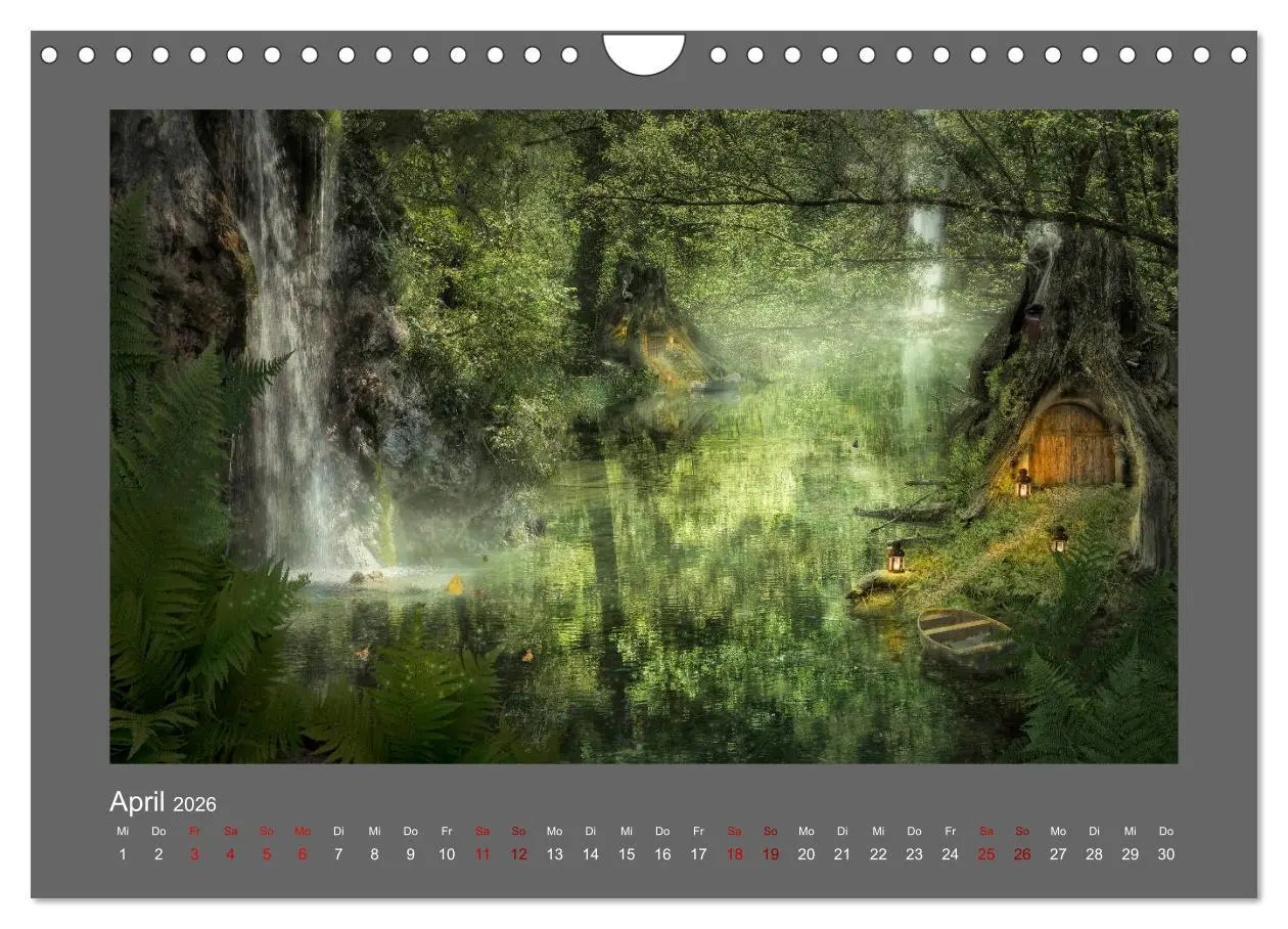 Bild: 9783457813751 | Waldgeheimnisse (Wandkalender 2026 DIN A4 quer), CALVENDO...