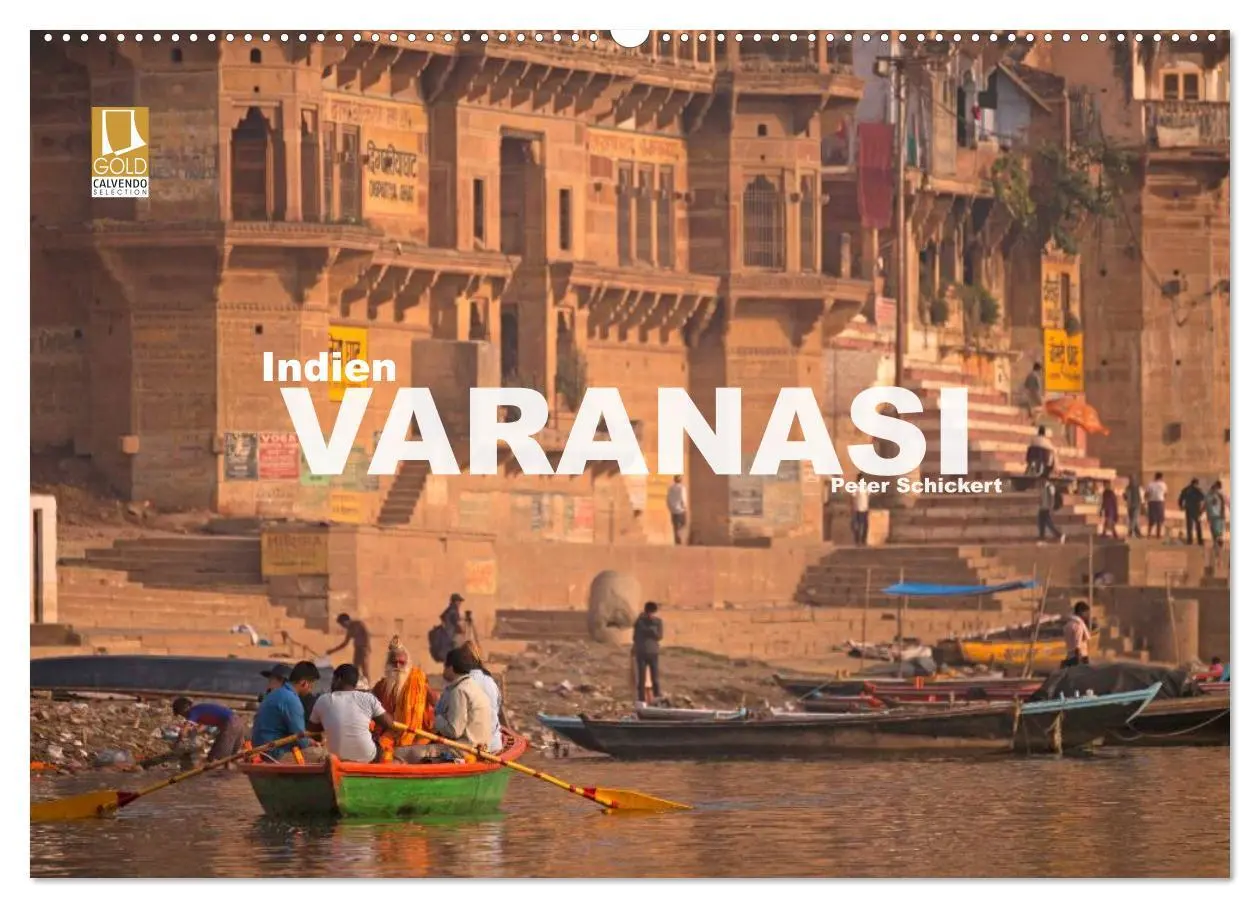 Cover: 9783516073751 | Indien - Varanasi (Wandkalender 2026 DIN A2 quer), CALVENDO...