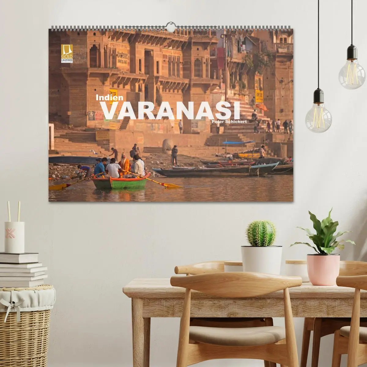 Bild: 9783516073751 | Indien - Varanasi (Wandkalender 2026 DIN A2 quer), CALVENDO...