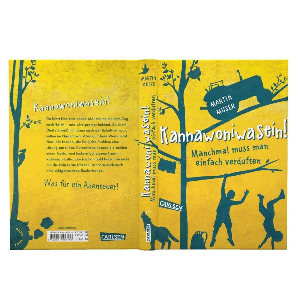 Bild: 9783551553751 | Kannawoniwasein! Manchmal muss man einfach verduften | Martin Muser