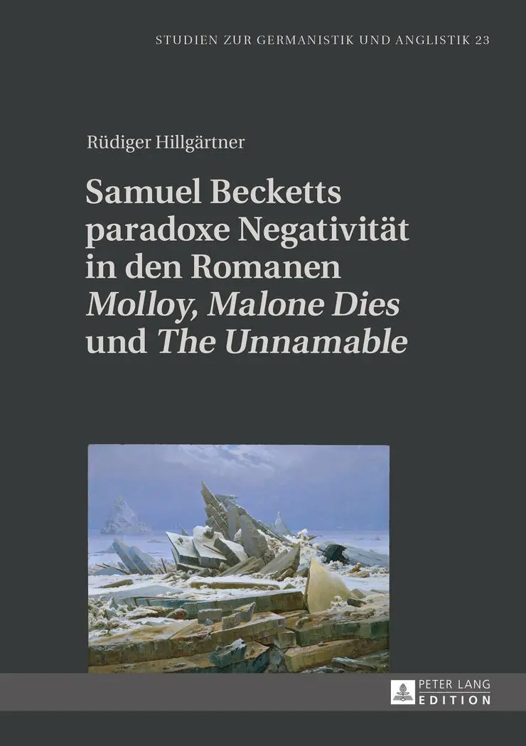 Cover: 9783631673751 | Samuel Becketts paradoxe Negativität in den Romanen 'Molloy',...