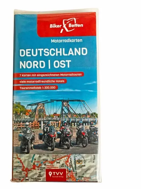 Cover: 9783937063751 | Motorradkarten Set Deutschland Nord-Ost | Bikerbetten | (Land-)Karte
