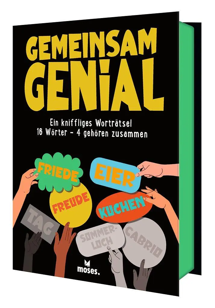 Cover: 9783964553751 | Gemeinsam Genial | Ein kniffliges Worträtsel | Daniel Gausbink | Buch