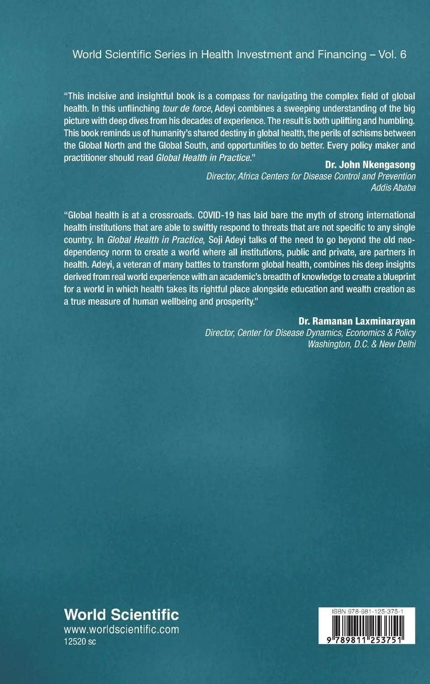 Rückseite: 9789811253751 | GLOBAL HEALTH IN PRACTICE | Olusoji Adeyi &amp; Dean T Jamison | Buch