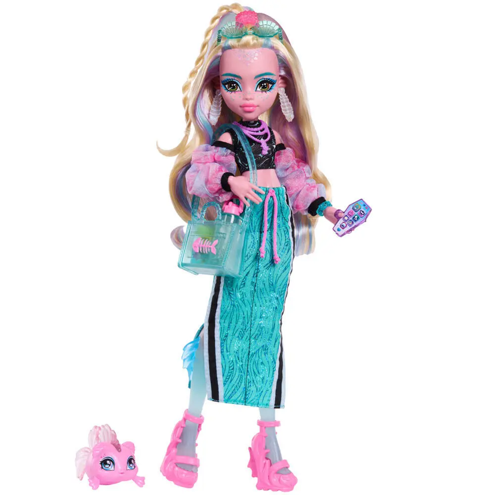 Bild: 194735333851 | Monster High Lagoona Puppe | Blister | JHK33 | Deutsch | 2026 | Mattel