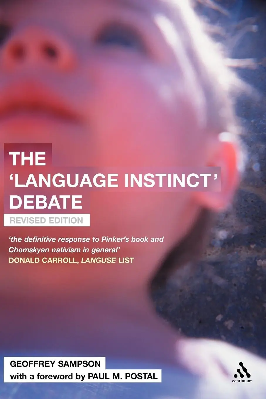 Cover: 9780826473851 | The 'Language Instinct' Debate | Revised Edition | Geoffrey Sampson