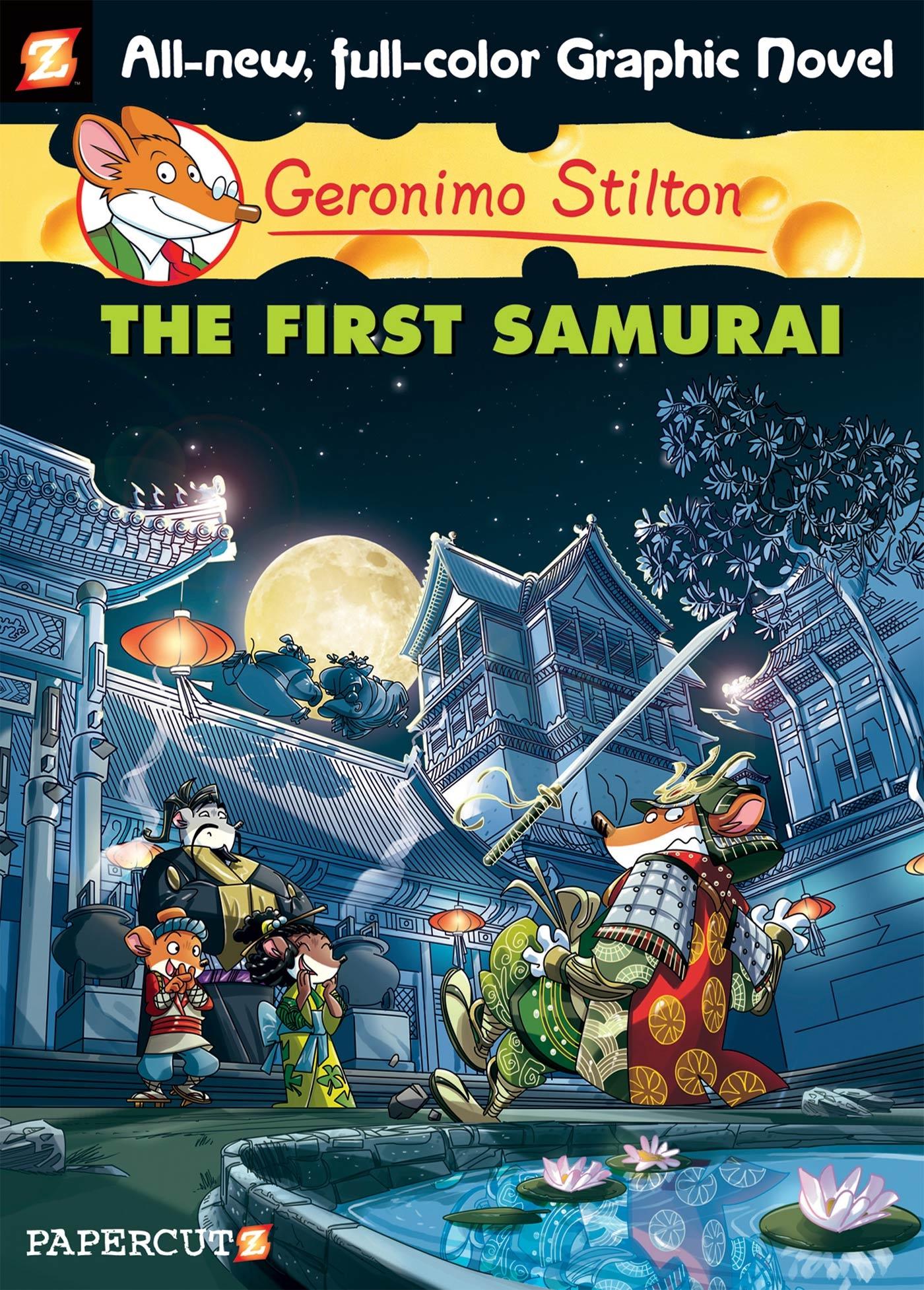 Cover: 9781597073851 | Geronimo Stilton Graphic Novels #12 | The First Samurai | Stilton