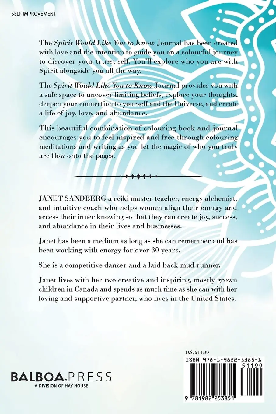 Rückseite: 9781982253851 | Spirit Would Like You to Know | Janet Sandberg | Taschenbuch | 2020