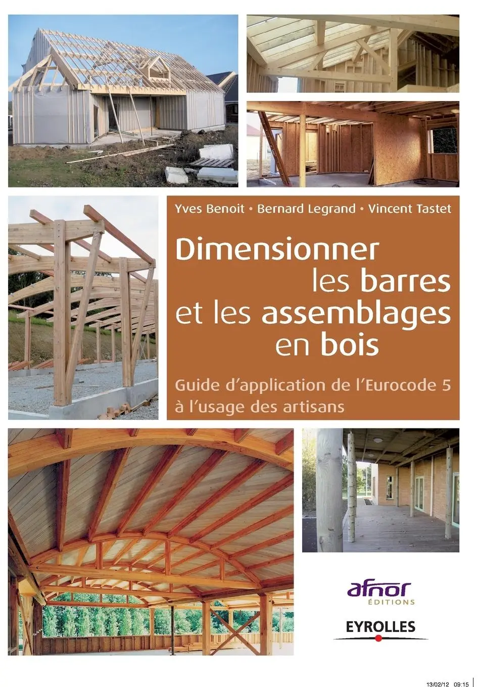 Cover: 9782212133851 | Dimensionner les barres et les assemblages en bois: Guide...