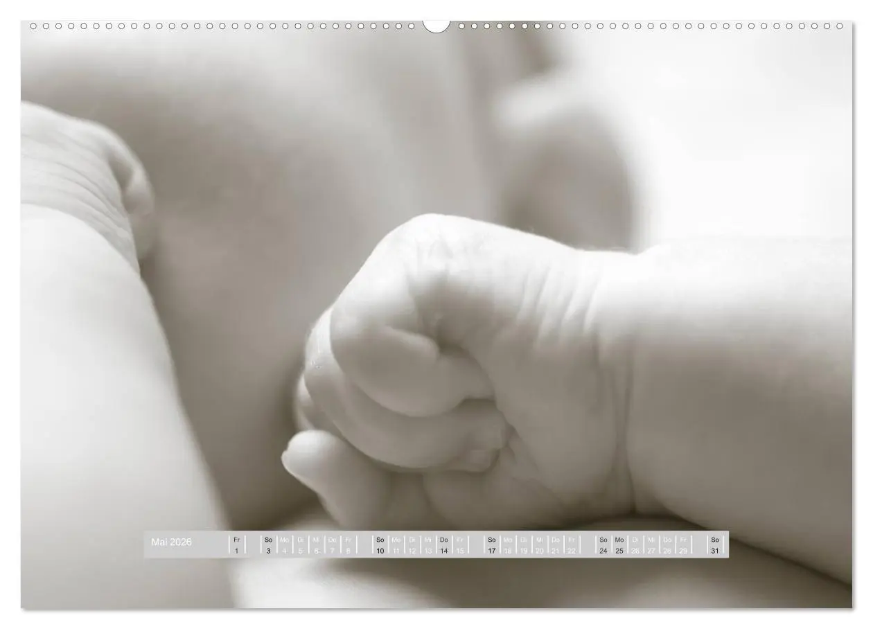 Bild: 9783516133851 | ...so winzig - Babykalender (Wandkalender 2026 DIN A2 quer),...